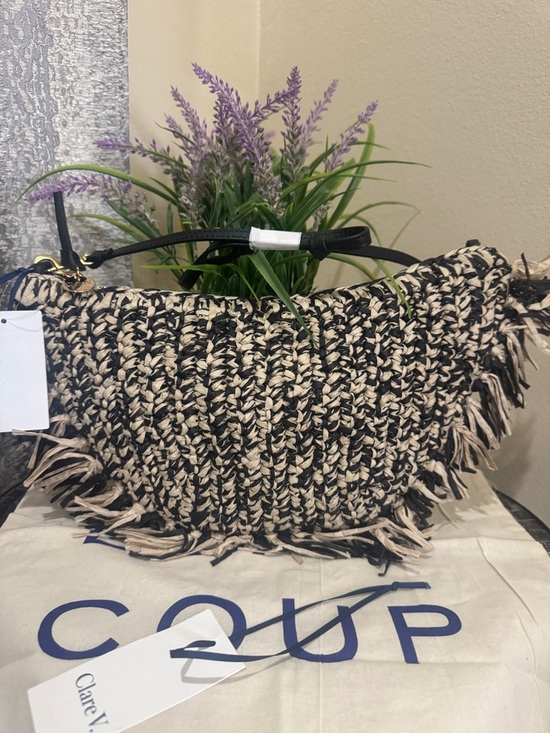 Clare V. Handbags - Clare .V Lune Fringed Raffia Shoulder Bag
Clare V.